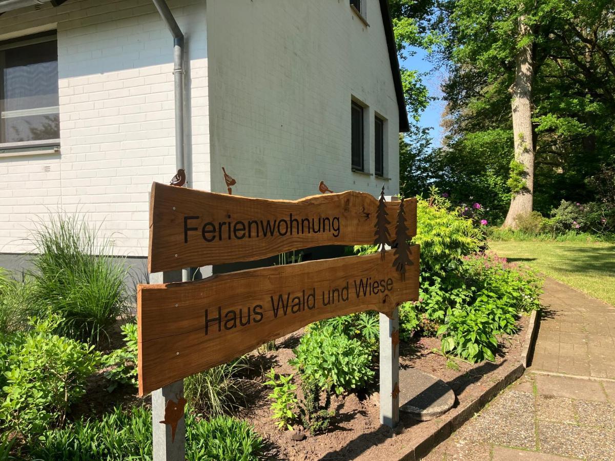 Haus Wald und Wiese Wohnung Wiese Ehndorf Exterior foto